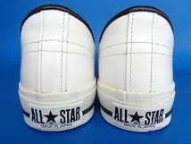 13738■美品 CONVERSE ONESTAR J MADE IN JAPAN コンバース ワンスター 日本製 白 緑 71/2 26_画像5