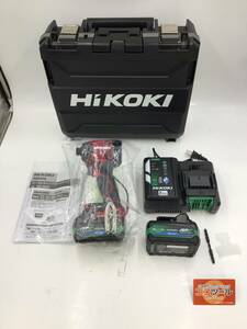 【領収書発行可】☆HiKOKI/ハイコーキ 36V充電式 インパクトドライバ スコーピオンレッド WH36DD(2XHRSZ) [ITLWN91I3D4G]