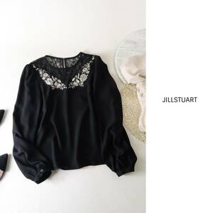 超美品☆1.8万☆2021年☆ジル スチュアート JILLSTUART☆ソフィアエンブロイダリーブラウス Sサイズ☆M-S 1555