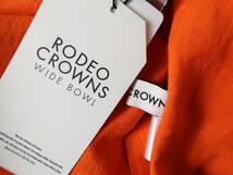 新品☆ロデオクラウンズ RODEO CROWNS☆洗える 2WAYリネンボリュームスモック フリーサイズ☆N-H 1204_画像8