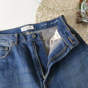 1.1万☆イエナ SLOBE IENA☆洗える コットン100％ LE DENIM ストレートデニムパンツ 36サイズ☆C-K 1579の画像7