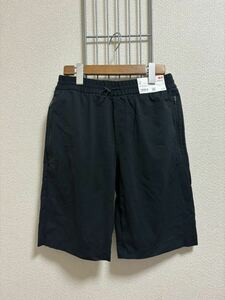 新品（タグ付き）［UNIQLO］ユニクロ　ウルトラストレッチアクティブハーフパンツ　ブラック　XS Y2826