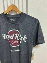 新品（タグ付き）［Hard Rock Cafe］ハードロックカフェ　半袖Tシャツ チャコール系 S　y2887_画像2