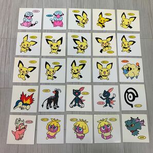 第一パン ポケモンパン 初期 デコキャラシール ポケモン 金・銀 200枚 ポケットモンスターの画像7