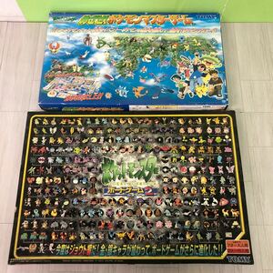 未使用含　TOMY　ポケットモンスター　ボードゲーム２ ジョウト編 + めざせ！ポケモンマスターゲーム　2点まとめ　ポケモン