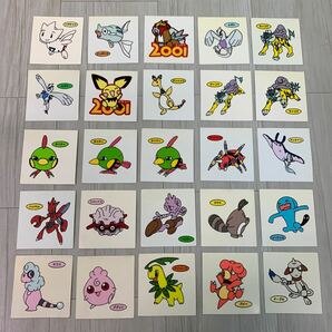 第一パン ポケモンパン 初期 デコキャラシール ポケモン 金・銀 200枚 ポケットモンスターの画像8