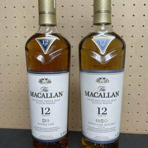 2本まとめて マッカラン 700ml ダブルカスク トリプルカスク The MACLLANの画像2