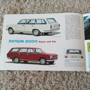 日産 2代目 130 セドリック ワゴン DATSUN 2000 カタログ 輸出版の画像2