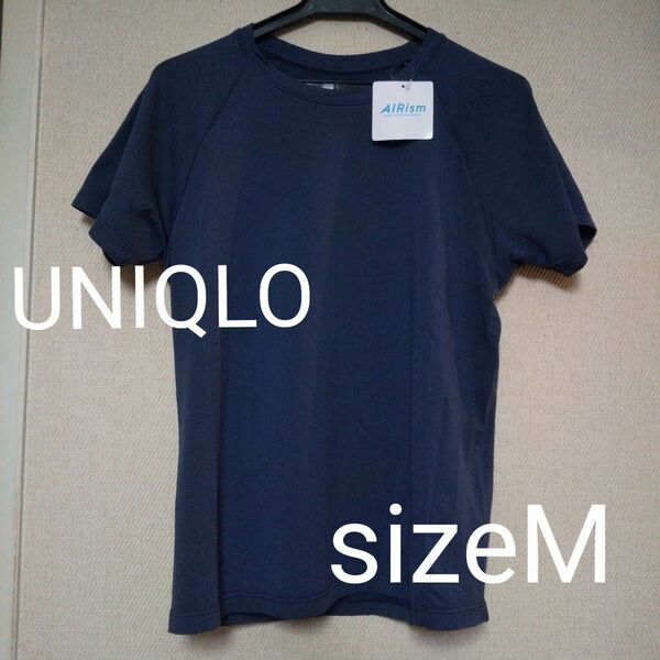 新品UNIQLOAIRism半袖TシャツsizeM