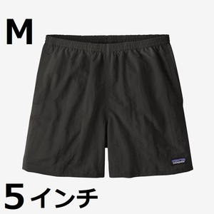 【新品】 [M] 5インチ 57022 バギーズ ショーツ パタゴニア bk 黒