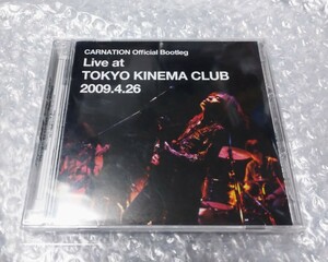 カーネーション Live at TOKYO KINEMA CLUB 2009.4.26 2CD