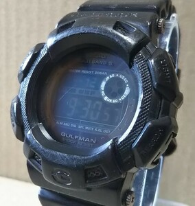 Батарея Новая Casio G-Shock GW-9100MB Radio Solar Digital Watch Black Inverted LCD Gulfman