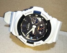 CASIO G-SHOCK GAW-100B 電波 ソーラーアナデジ 腕時計 メンズ ホワイト_画像6