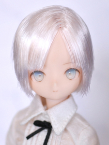 1/6 custom head pure knee mo for head ( white )[SHEE factory]