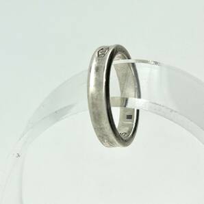 TIFFANY＆Co. ティファニー 1837 T&CO ナロー リング 指輪【約7号】シルバー925の画像4