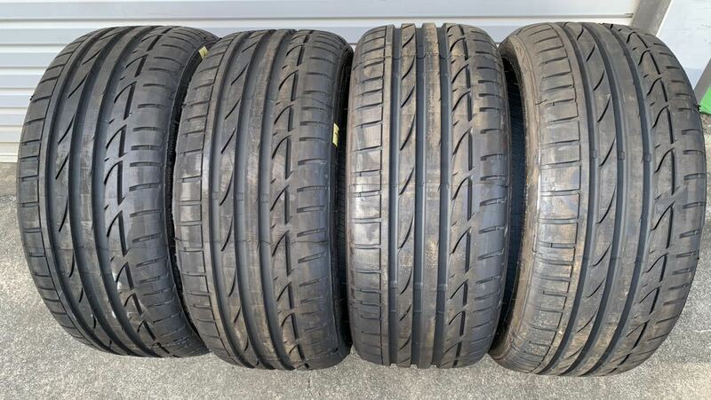 【 未走行 BS BRIDGESTONE ブリヂストン バリ山 POTENZA S001 225/40R18 92Y XL 訳あり 】 バリ溝