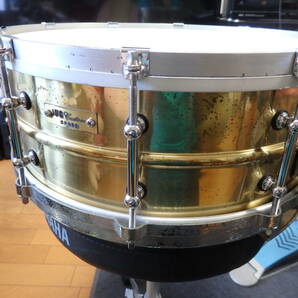 JUG Cutom BRASS スネアドラム 14×5.5インチの画像1