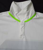 NIKE ナイキ GOLF ハイパージオ　半袖　ポロシャツ size XL ホワイト グレー 美品 456917_画像5