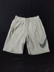 NIKE ナイキ スウェット ハーフパンツ size S グレー 美品 727783