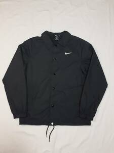 NIKE ナイキ SB シールド コーチジャケット ナイロン size M ブラック 美品 AO0565