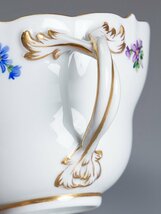 【五】Meissen マイセン 散らし小花 ティーカップ＆ソーサー 箱付_画像6