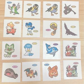 ポケモンパン シール 28枚セット ポケモンデコキャラシール ポケモン ポケモンパン ポケモンシール おまけ付き