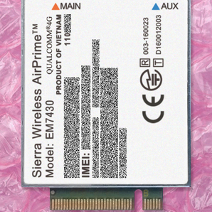 [即決] [送料無料] Sierra「EM7430」4G LTE WWAN カード [NTT Docomo; au (KDDI); SoftBank; 楽天] [Fujitsu]