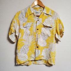 サンサーフ シャツ アロハシャツ パイナップル 半袖 総柄 SUN SURF