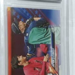 1円～★BGS鑑定済 大谷翔平&イチロー 76枚限定★2018 Topps Update #US153 Independence Day 星条旗版 RC/ルーキー/エンゼルス/ドジャースの画像4