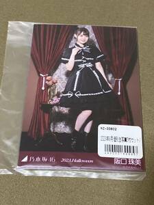 #o 乃木坂46　ハロウィン　2023年9月個別生写真5枚セット　阪口珠美　乃木坂46