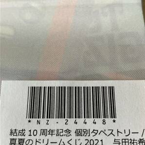 乃木坂46 結成10周年記念 個別タペストリー/ 真夏のドリームくじ2021 与田祐希の画像3