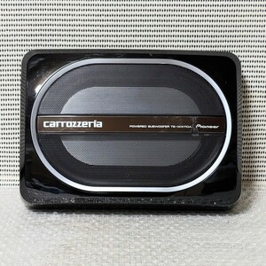 1円 Pioneer carrozzeria POWERED SUBWOOFER TS-WX110A パイオニア カロッツェリア パワードサブウーファー TS-WX110A 本体のみ 現状品