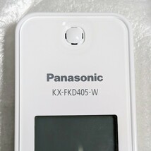 未使用保管品 Panasonic VE-GD27DL-W/VE-GD27/KX-FKD405-W/PNLC1058 パナソニック コードレス電話機 RU.RU.RU ルルル 箱 説明書付 現状品_画像6