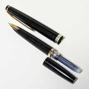 PILOT パイロット Elite エリート 万年筆 ペン先 18K-750 18金ペン 筆記用具 万年筆 記名あり 現状品の画像3