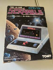 TOMY トミー SCRAMBLE LSIゲーム スクランブル 中古品動作未確認