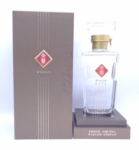 WENJUN ウェンジュン 白酒 52％ 500ml スピリッツ 古酒 未開栓 箱 G24705