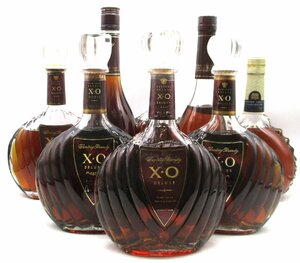 【同梱不可】8本セット SUNTORY サントリー XO ブランデー 国産 古酒 未開栓 Q014247