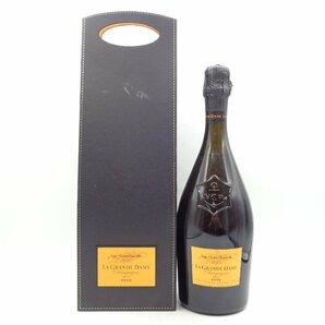 【1円】～ Veuve Clicquot LA GRANDE DAME 1998 ヴーヴクリコ グランダム ブリュット シャンパン 750ml ※液面低下 P031757の画像1