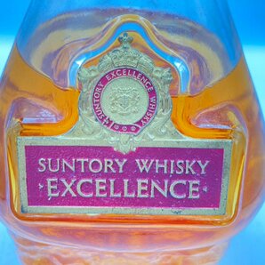 ST【同梱不可】 SUNTORY WHISKY EXCELLENCE サントリー エクセレンス ウイスキー 750ml 43％ 未開栓 古酒 Z047303の画像7