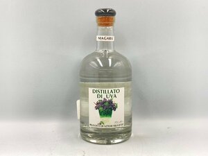 ST【同梱不可】 DISTILLATO DI UVA ウーバ ブランデー 500ml 45% 未開栓 古酒 Z047740