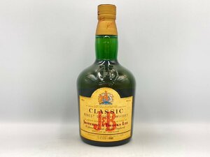 ST【同梱不可】特級 J&B クラシック 旧ラベル スコッチウイスキー 750ｍl 43% 未開栓 古酒 Z048542