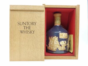 【同梱不可】SUNTORY THE WHISKY サントリー ザ ウイスキー 陶器ボトル 特級 箱入 未開封 古酒 760ml 43% B65264