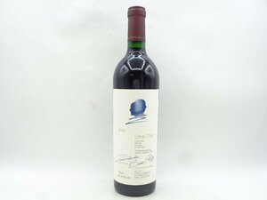【同梱不可】OPUS ONE 2018 オーパスワン カリフォルニア 赤ワイン 750ml 14% 未開封 古酒 X265290