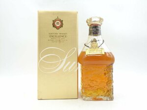 ハーフ SUNTORY WHISKY EXCELLENCE サントリー エクセレンス ウイスキー 特級 380ml 43％ 箱入 未開封 古酒 X265311