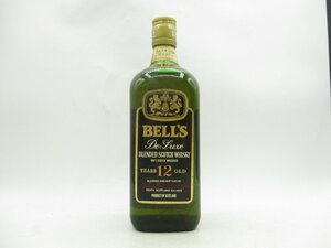 BELL'S DELUXE ベル 12年 デラックス スコッチ ウイスキー 特級 760ml 43％ 未開封 古酒 B65811