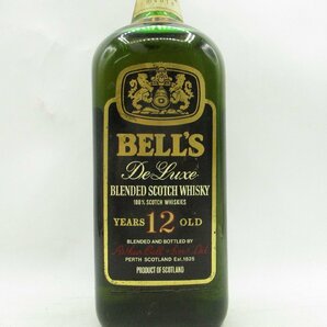 BELL'S DELUXE ベル 12年 デラックス スコッチ ウイスキー 特級 760ml 43％ 未開封 古酒 B65811の画像5