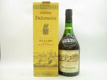 Delamain PALE & DRY デラマン ペール & ドライ グラン シャンパーニュ コニャック ブランデー 700ml 箱入 未開封 古酒 X264998_画像1