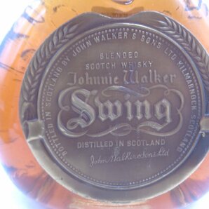 Johnnie Walker Swing ジョニーウォーカー スイング コルク栓 スコッチ ウイスキー 未開封 古酒 G24533の画像8