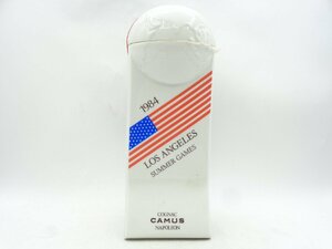 CAMUS NAPOLEON カミュ ナポレオン 1984 ロサンゼルス オリンピック 記念ボトル 陶器 コニャック ブランデー 未開封 古酒 X265793