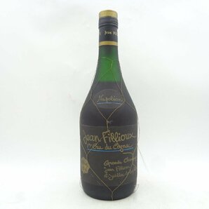 JEAN FILLIOUX NAPOLEON GRANDE CHAMPAGNE ジャン フィユー ナポレオン ブランデー 未開封 古酒 700ml Q012602の画像1